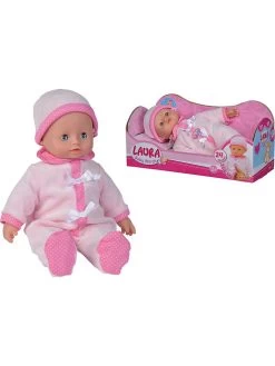 SIMBA Sprechende Babypuppe "Laura" - Ab 2 Jahren