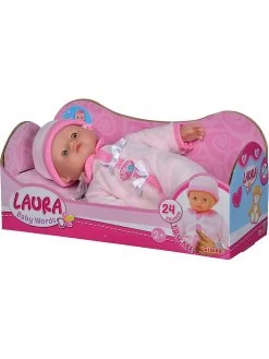 SIMBA Sprechende Babypuppe "Laura" - Ab 2 Jahren -Kinder Produkte Geschäft simba sprechende babypuppe laura ab 2 jahren 4