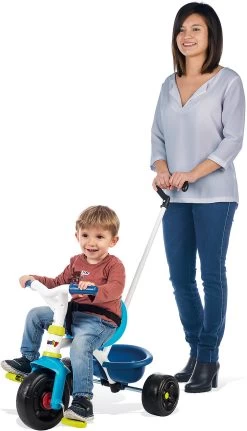 SMOBY Dreirad Be Fun, Blau -Kinder Produkte Geschäft smoby dreirad be fun blau 2
