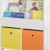 Bücherregal In Weiß - (B)58 X (H)76 X (T)27cm -Kinder Produkte Geschäft sobuy bucherregal in weiss b 58 x h 76 x t 27cm