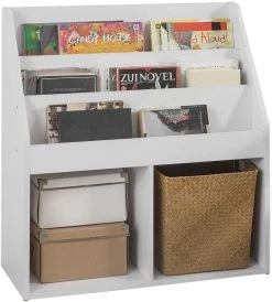 Kinderregal In Weiß - (B)73 X (H)80 X (T)30cm