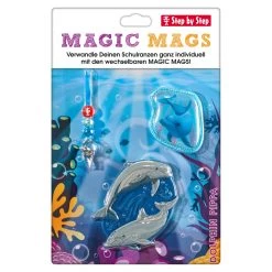 Step By Step Ranzen-Zubehör-Set MAGIC MAGS In Dolphin Pippa