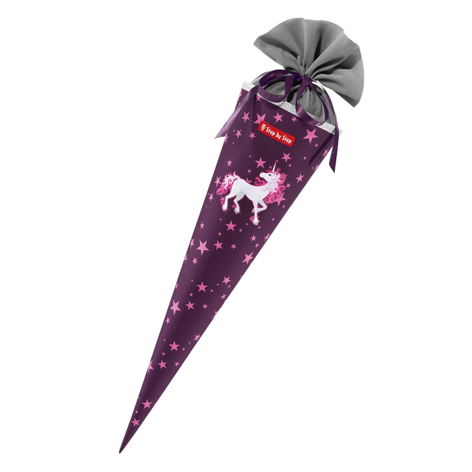 Step By Step Schultüte, Mit Eingenähtem Bändchen In Unicorn Nuala 3 Step By Step Schultüte, Mit Eingenähtem Bändchen In Unicorn Nuala
