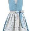 Kinderdirndl "Natalja Jr." In Rauchblau -Kinder Produkte Geschäft stockerpoint kinderdirndl natalja jr in rauchblau