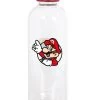 Trinkflasche "Super Mario" In Transparent - 850 Ml -Kinder Produkte Geschäft super mario trinkflasche super mario in transparent 850 ml