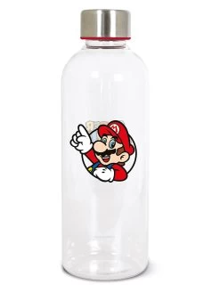 Trinkflasche "Super Mario" In Transparent - 850 Ml
