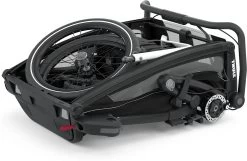 Thule Chariot Sport, Multisport-Fahrradanhänger Zweisitzer Midnight Black -Kinder Produkte Geschäft thule chariot sport multisport fahrradanhanger zweisitzer midnight black 6