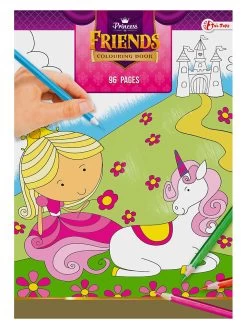 Toi Toys Malbuch "Princess Friends" - Ab 3 Jahren