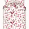 Renforcé Bettwäsche - Blütenzweige Rosa In Rosa -Kinder Produkte Geschäft traumschloss renforce bettwasche blutenzweige rosa in rosa