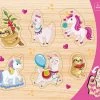 Trefl Konturenpuzzle - Einhörner - Lamas- Faultiere, 6 Teile -Kinder Produkte Geschäft trefl konturenpuzzle einhorner lamas faultiere 6 teile
