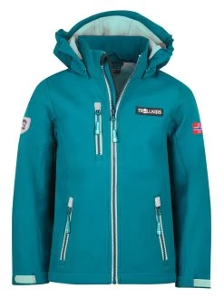 TROLLKIDS Softshelljacke "Preikestolen" In Blau