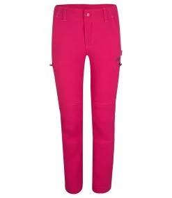 TROLLKIDS Trekking Hose Wanderhose "Kjerag Zip Off" In Rubinrot