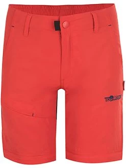 TROLLKIDS Zipp-Off-Trekkinghose "Hammerfest" In Rot -Kinder Produkte Geschäft trollkids zipp off trekkinghose hammerfest in rot 2