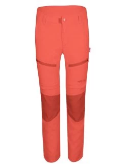 TROLLKIDS Zipp-Off-Trekkinghose "Nordfjord" - Regular Fit - In Orange