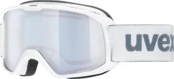 Uvex Skibrille Elemnt FM White Mat Mirror Silver