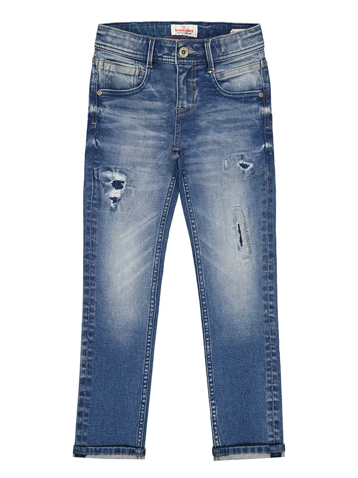 Vingino Jeans "Danny" - Slim Fit - In Blau 3 Vingino Jeans "Danny" - Slim Fit - In Blau