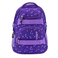 Wave 2tlg-Set: Rucksack Infinity Set 1 Purple Dots In Lila – H43xL31xT 22 Cm -Kinder Produkte Geschäft wave 2tlg set rucksack infinity set 1 purple dots in lila h43xl31xt 22 cm 2