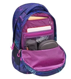 Wave Rucksack "Infinity Stripes Purple" Schwarz, H 43 Cm B 31 Cm T 22 Cm -Kinder Produkte Geschäft wave rucksack infinity stripes purple schwarz h 43 cm b 31 cm t 22 cm 11