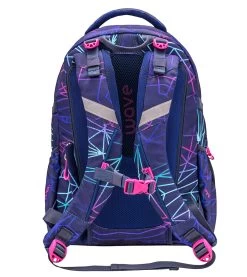 Wave Rucksack "Infinity Stripes Purple" Schwarz, H 43 Cm B 31 Cm T 22 Cm -Kinder Produkte Geschäft wave rucksack infinity stripes purple schwarz h 43 cm b 31 cm t 22 cm 4