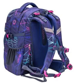 Wave Rucksack "Infinity Stripes Purple" Schwarz, H 43 Cm B 31 Cm T 22 Cm -Kinder Produkte Geschäft wave rucksack infinity stripes purple schwarz h 43 cm b 31 cm t 22 cm 6