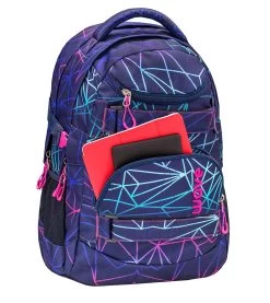 Wave Rucksack "Infinity Stripes Purple" Schwarz, H 43 Cm B 31 Cm T 22 Cm -Kinder Produkte Geschäft wave rucksack infinity stripes purple schwarz h 43 cm b 31 cm t 22 cm 9