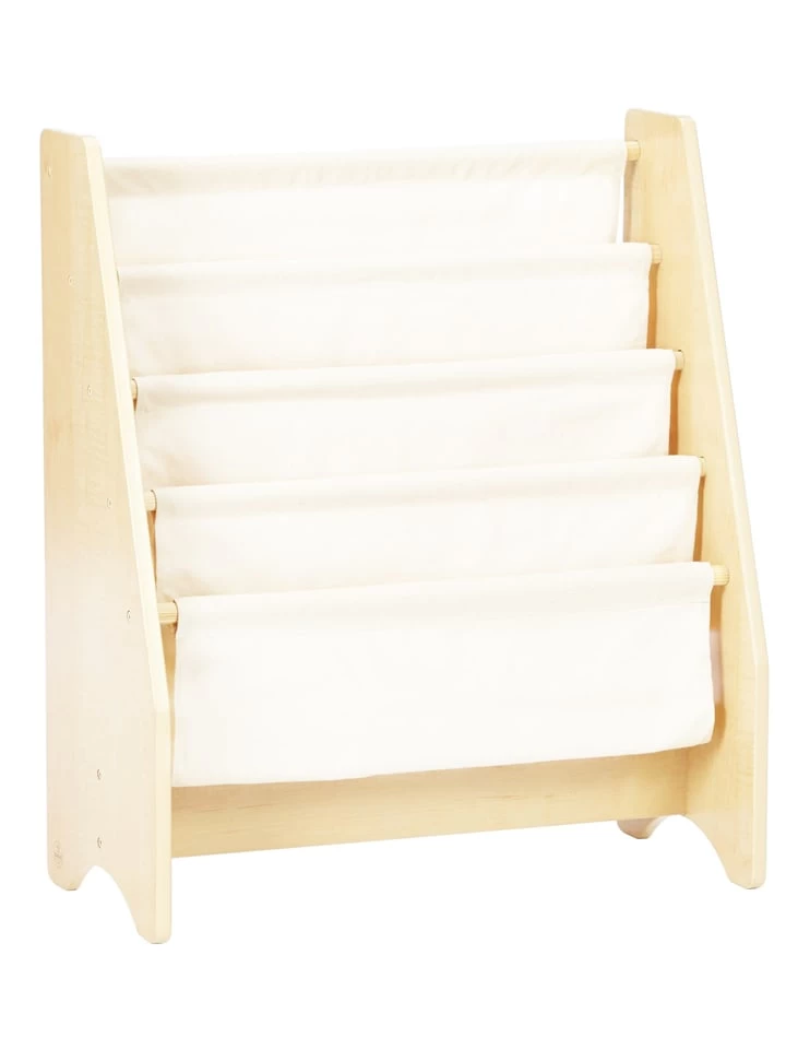 Bücherregal "Montessori" In Natur/ Weiß - (L)52 X (B)30 X (H)60 Cm 3 Bücherregal "Montessori" In Natur/ Weiß - (L)52 X (B)30 X (H)60 Cm